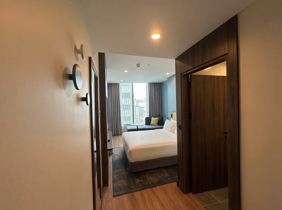 In-room safe, blackout drapes, soundproofing, free WiFi