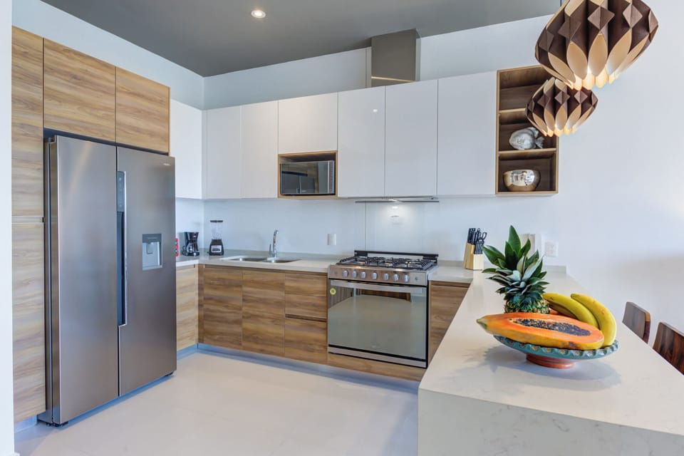 Superior Apartment, Balcony, City View | Private kitchen | Coffee/tea maker