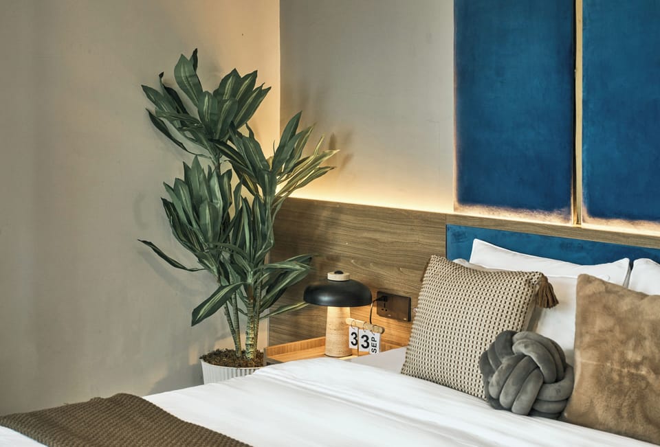 Deluxe Double Room, City View | Egyptian cotton sheets, premium bedding, down comforters