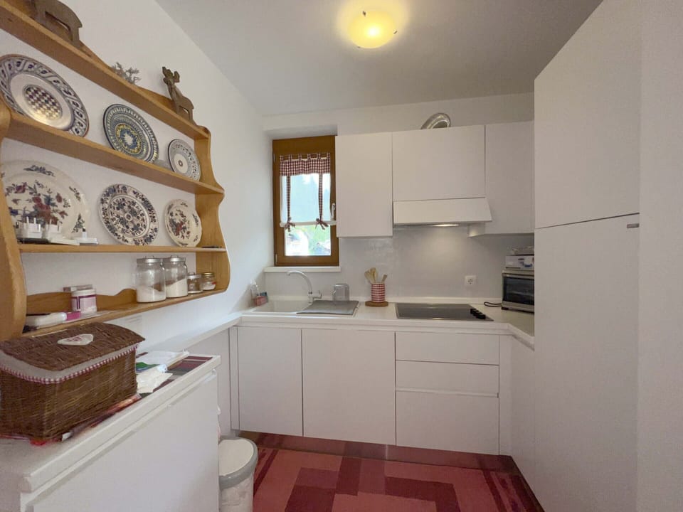 Apartment | Private kitchen | Fridge, dishwasher, electric kettle, cookware/dishes/utensils