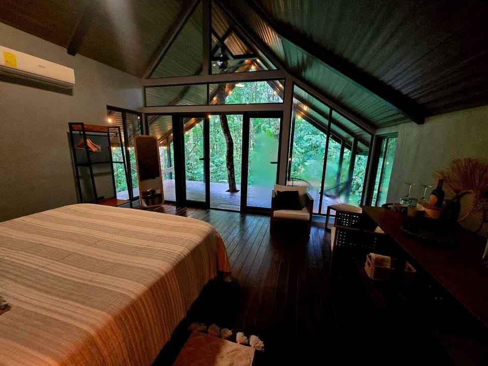 Premium Cabin, River View | 1 bedroom, premium bedding, individually decorated