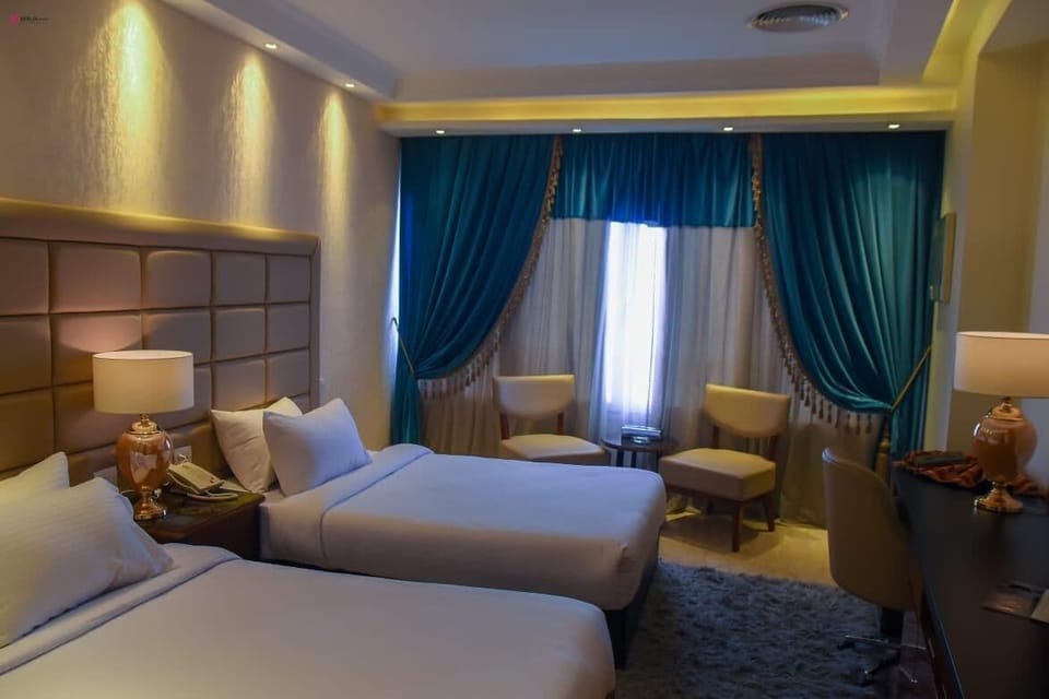 Deluxe Double or Twin Room, Sea View | In-room safe, laptop workspace, soundproofing, iron/ironing board