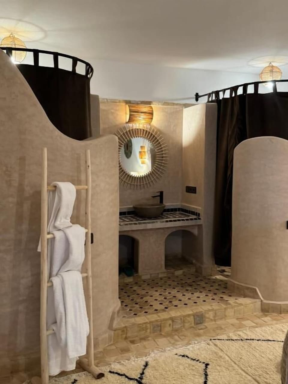 Deluxe Quadruple Room, Pool View | Desk, laptop workspace, blackout drapes, WiFi (free)