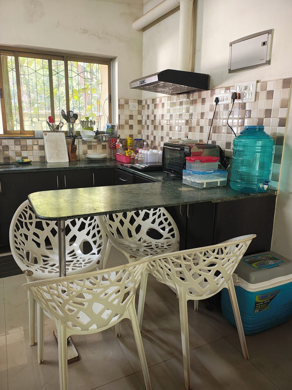 Comfort Apartment, Pool View | Private kitchen