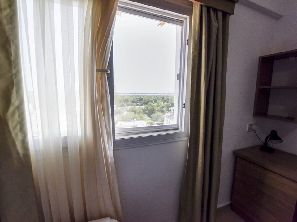 Basic Twin Room, Partial Sea View | Desk, laptop workspace, free WiFi