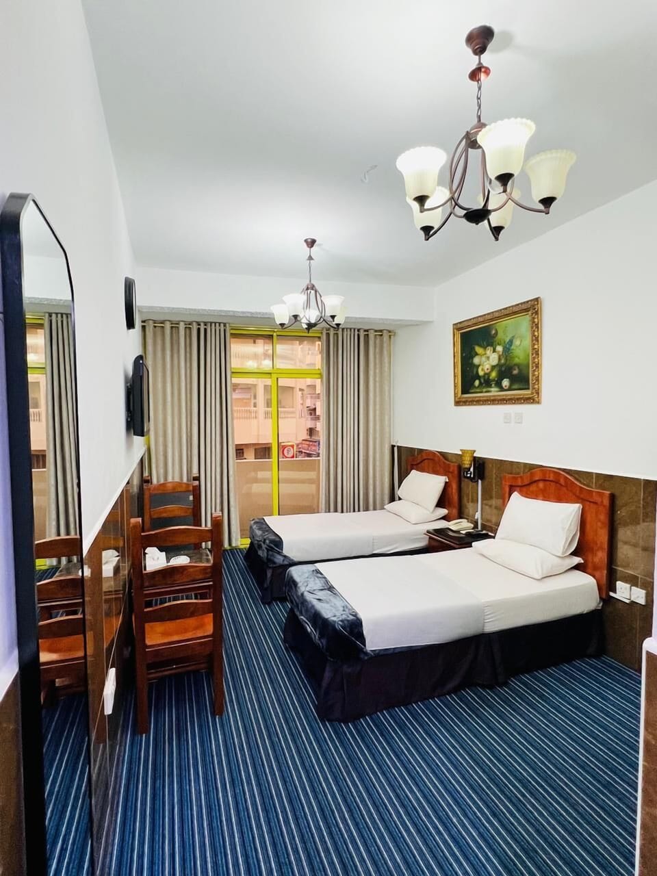 Double or Twin Room, Balcony, City View | In-room safe, blackout drapes, soundproofing, iron/ironing board