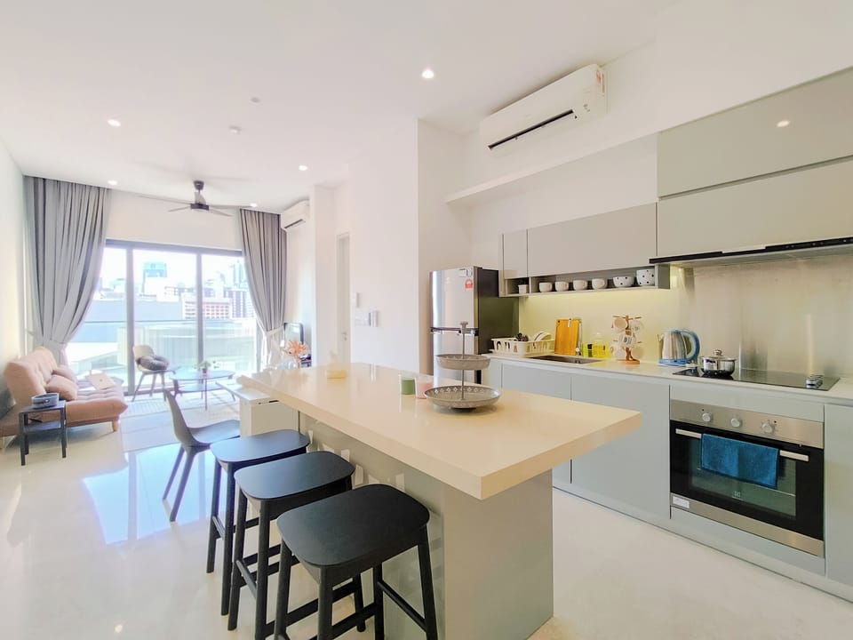 Apartment, 2 Bedrooms | Living area | 40-inch flat-screen TV with cable channels