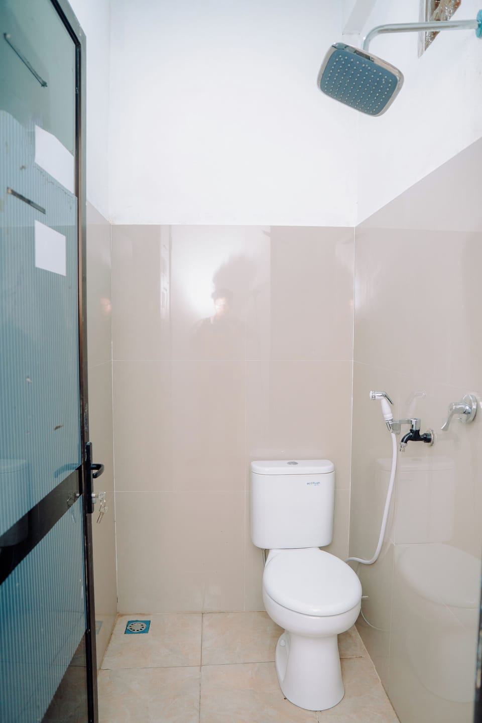 Shower, towels, soap