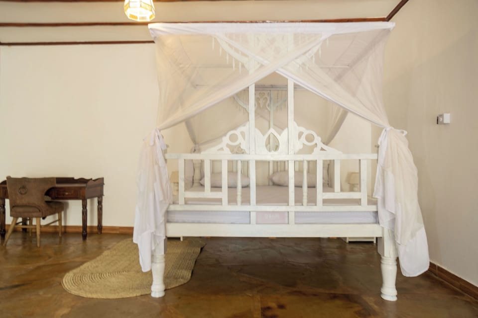 Family Double Room, Patio, Pool View | Desk, laptop workspace, free WiFi