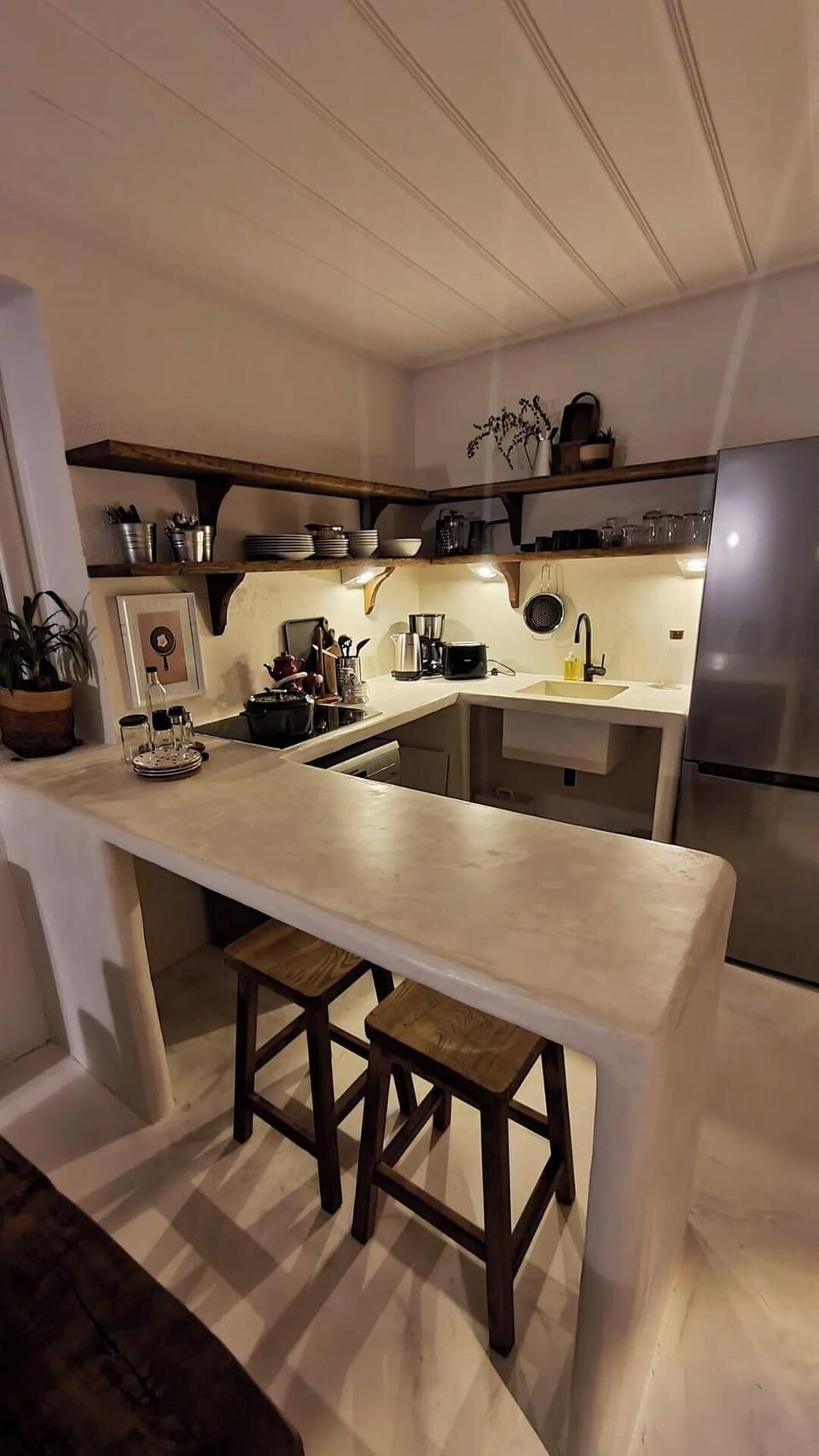Bahcedaki | Private kitchen | Full-size fridge, stovetop, dishwasher, cookware/dishes/utensils