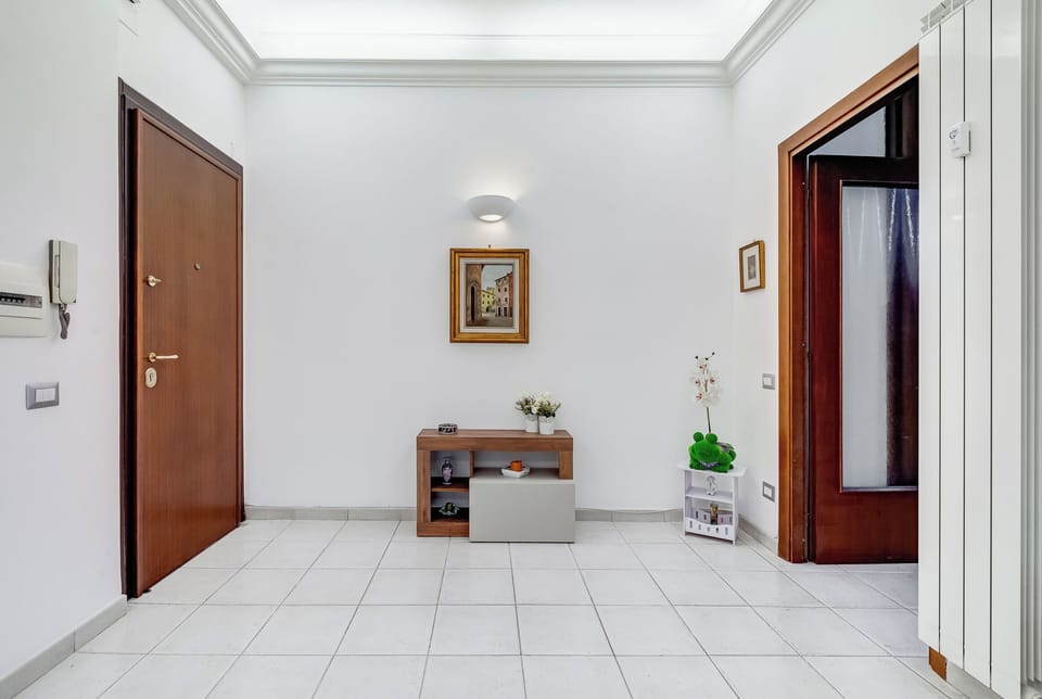 Interior entrance