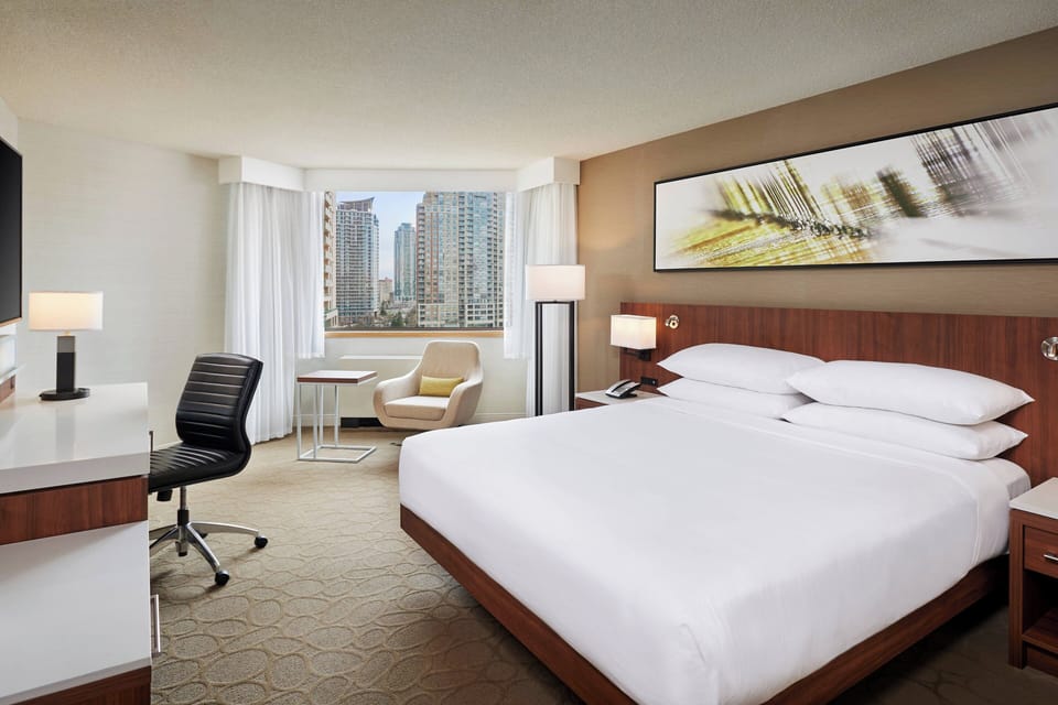 In-room safe, desk, blackout drapes, iron/ironing board