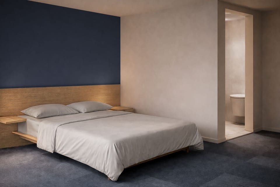 Desk, WiFi (free), bed sheets