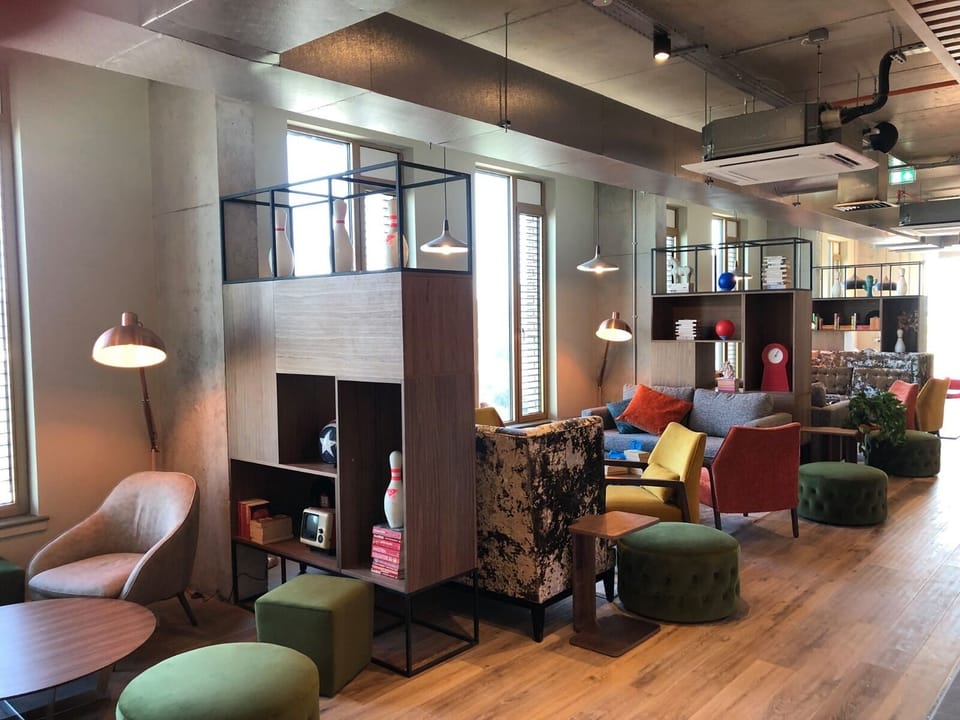 Lobby sitting area