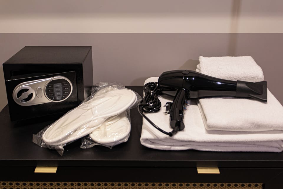 Premium bedding, down comforters, pillowtop beds, free minibar