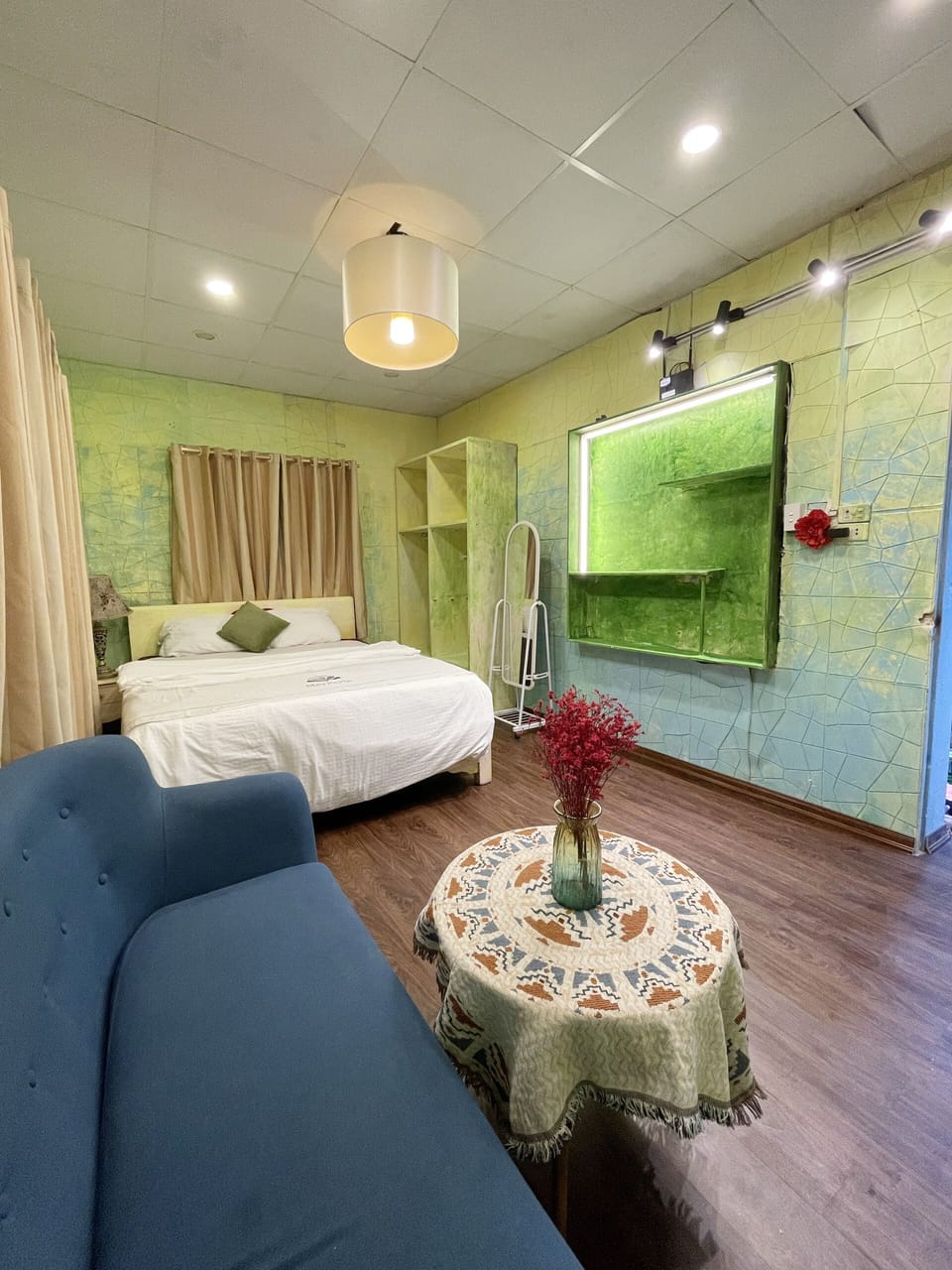 Basic Double Room, Courtyard View | Desk, laptop workspace, iron/ironing board, free WiFi