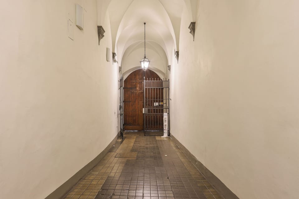 Interior entrance