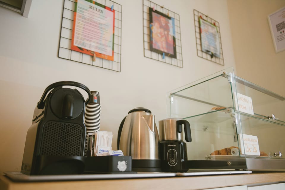 Free daily self-serve breakfast