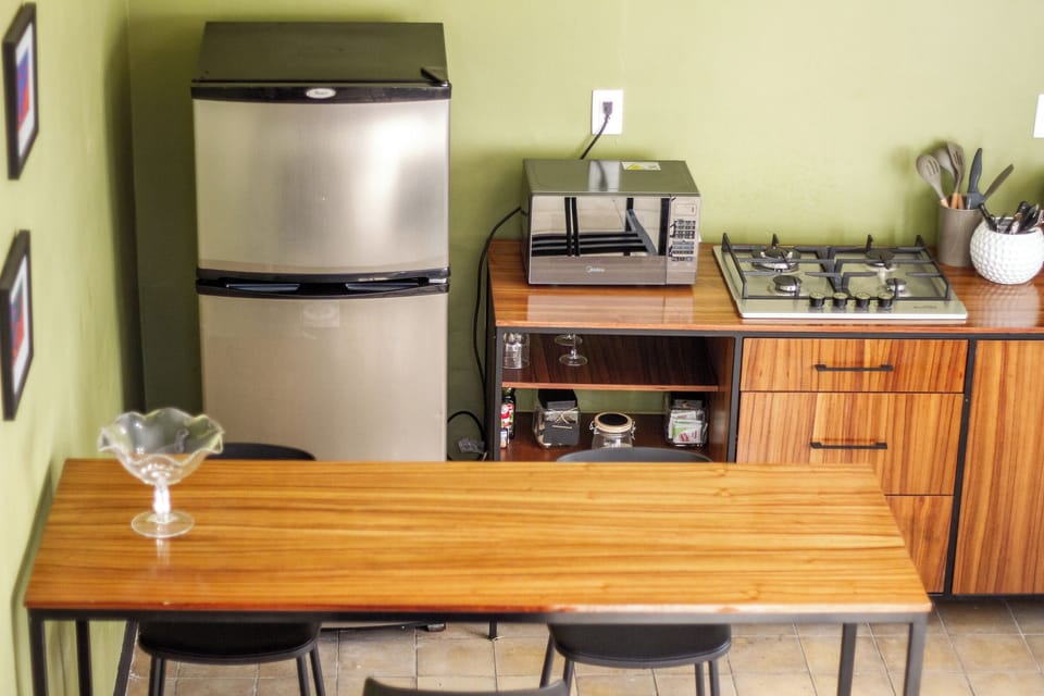 Deluxe Apartment, Patio | Private kitchenette | Electric kettle