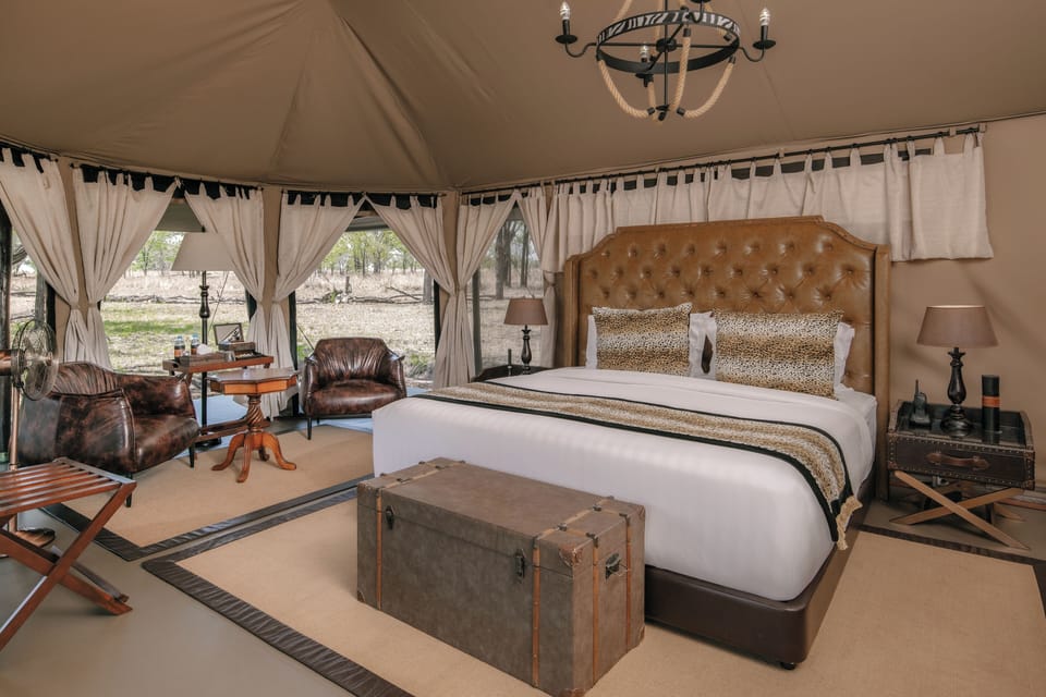 Luxury Tent, Park View | In-room safe, desk, laptop workspace, free WiFi