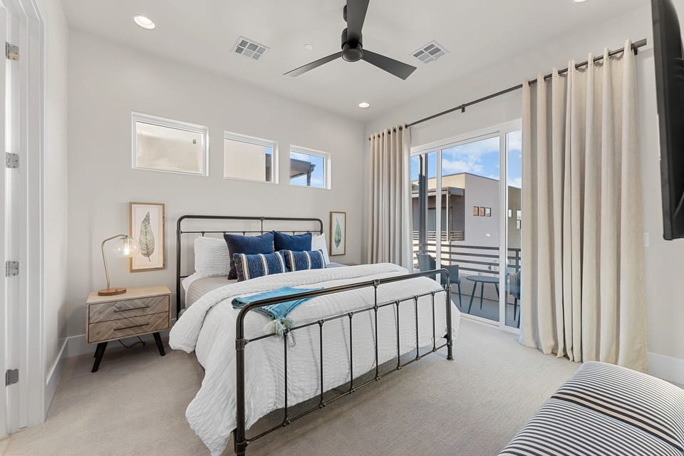 Condo, 3 Bedrooms | 3 bedrooms, desk, laptop workspace, iron/ironing board