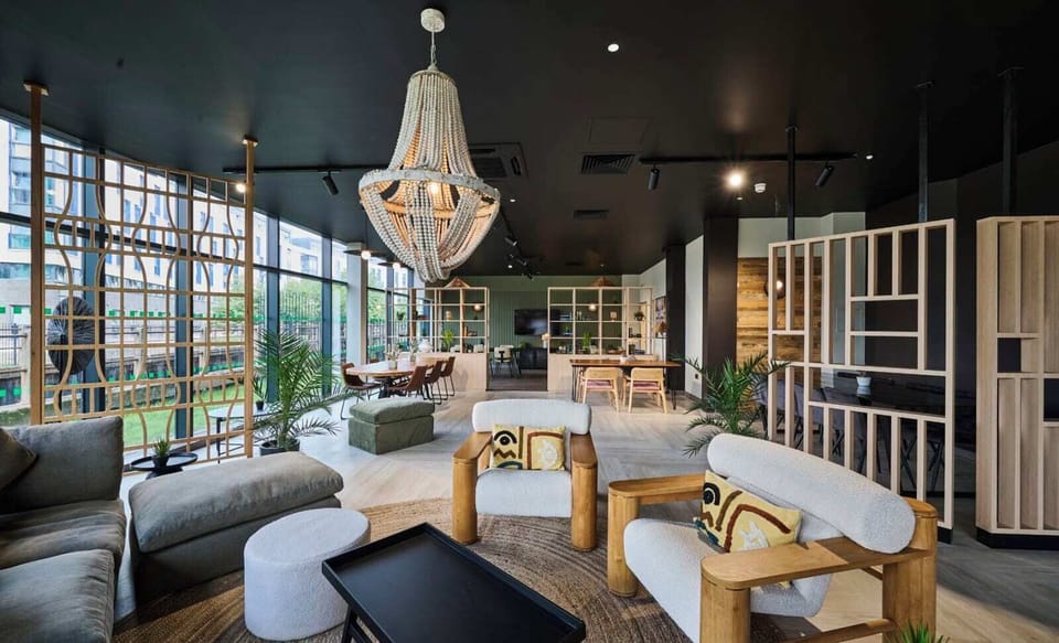 Lobby sitting area