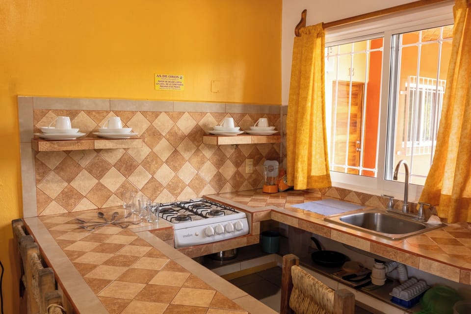 Comfort Bungalow | Private kitchen | Cleaning supplies