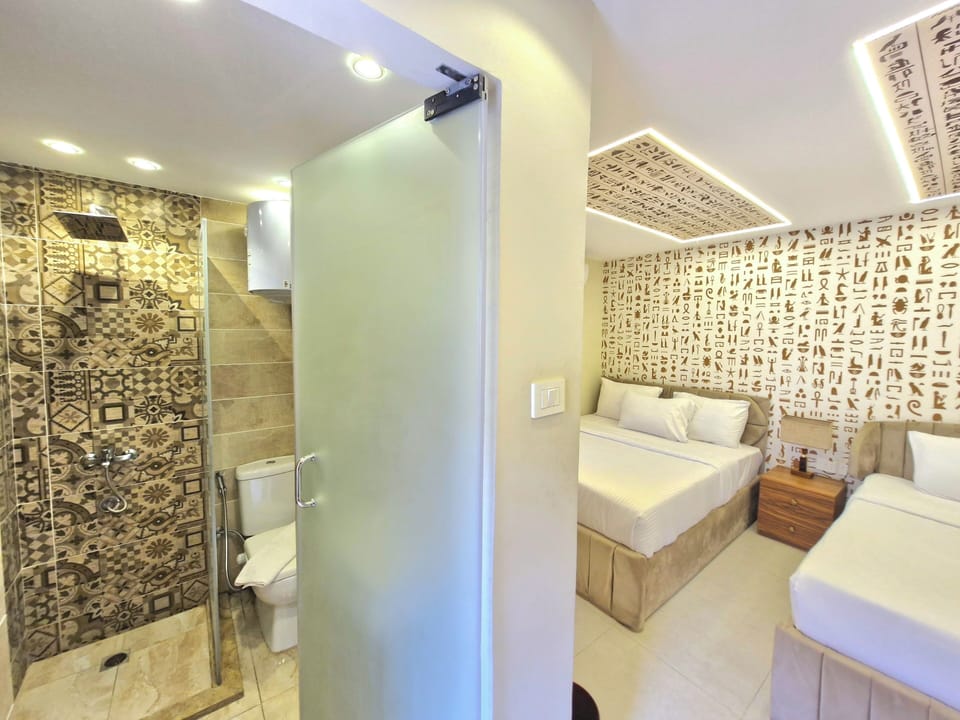 Deluxe Room, Mountain View | Bathroom | Eco-friendly toiletries, bathrobes, slippers, bidet