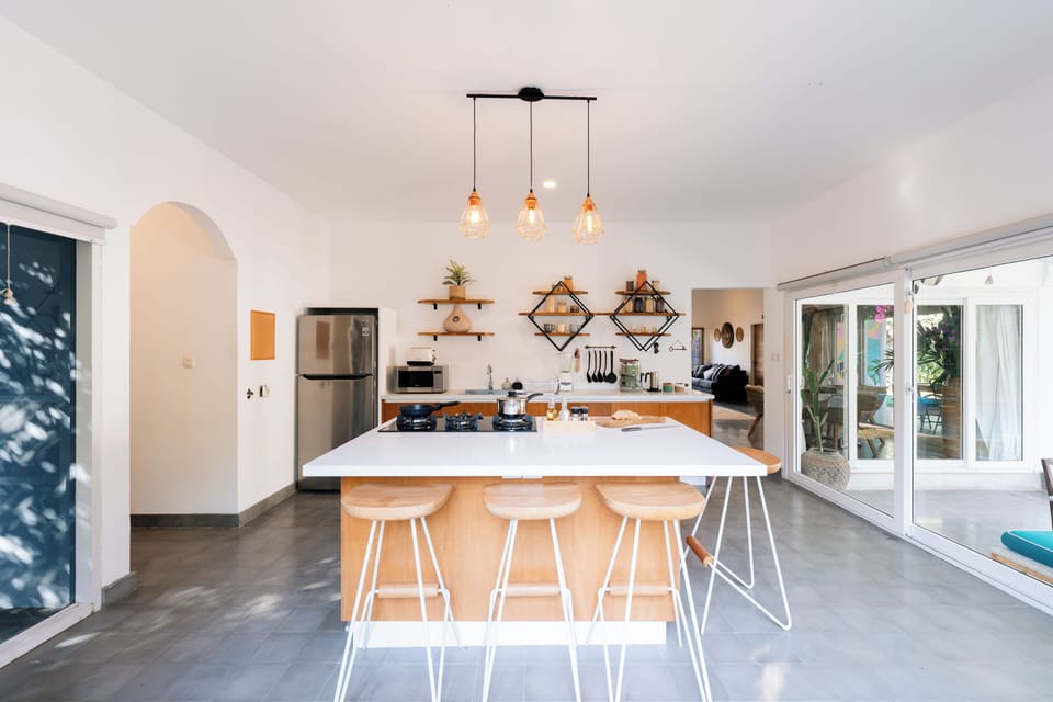 Family Villa, 3 Bedrooms, Private Pool | Private kitchen | Espresso maker, coffee/tea maker, electric kettle, toaster