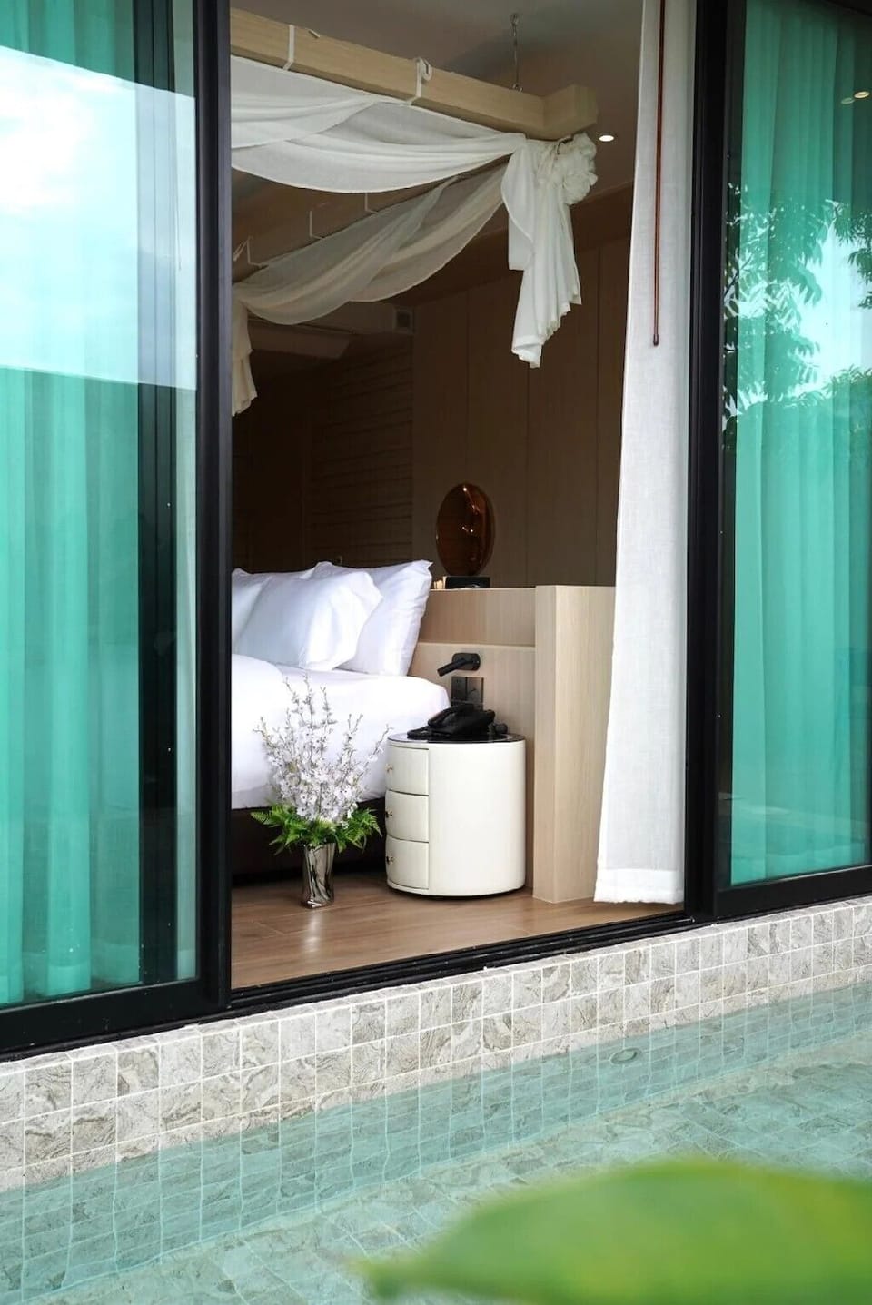 Canyon Pool villa 2 Bed Room | Egyptian cotton sheets, premium bedding, pillowtop beds, minibar