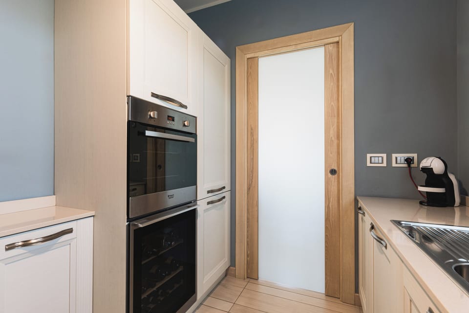 Villa | Private kitchen | Espresso maker, electric kettle