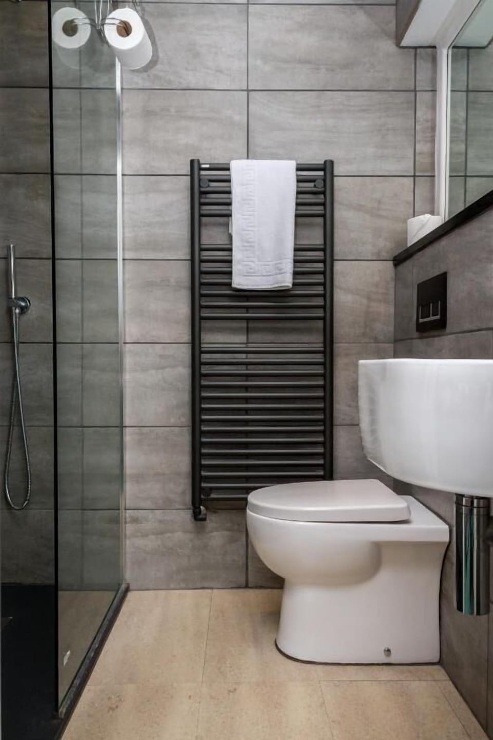 Free toiletries, hair dryer, towels, soap