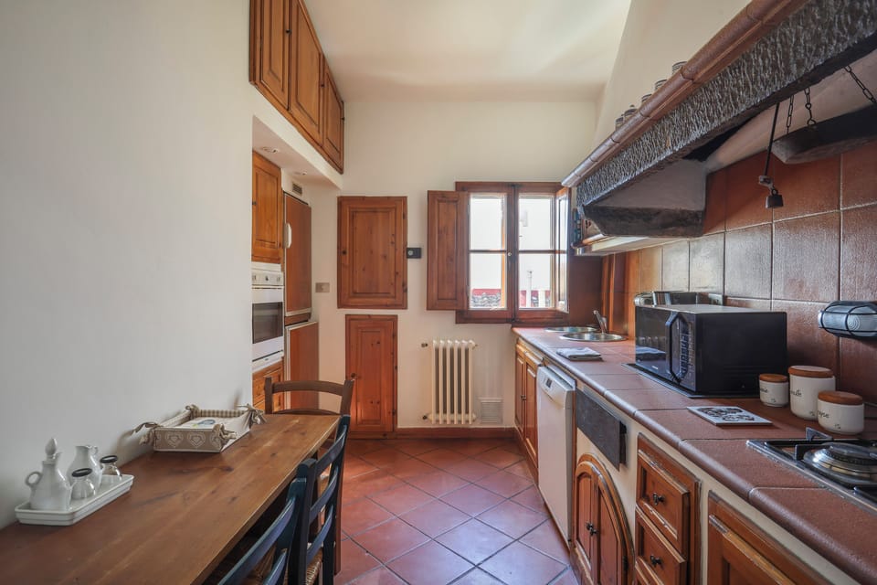 Apartment, City View | Private kitchen | Fridge, oven, stovetop, dishwasher