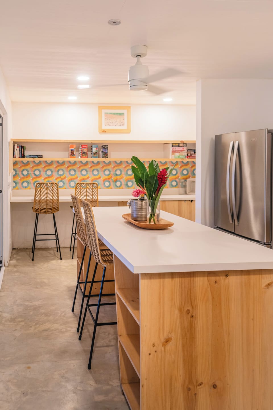 Deluxe Villa, 2 Bedrooms, Beachfront | Private kitchen
