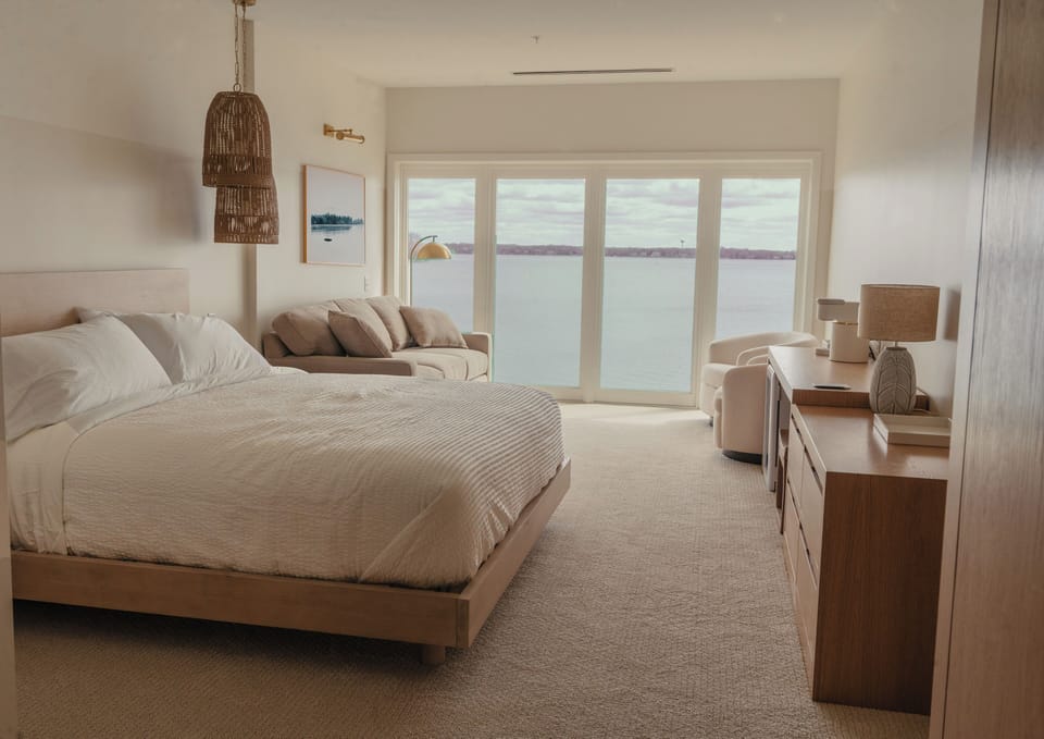 Premium bedding, individually decorated, individually furnished