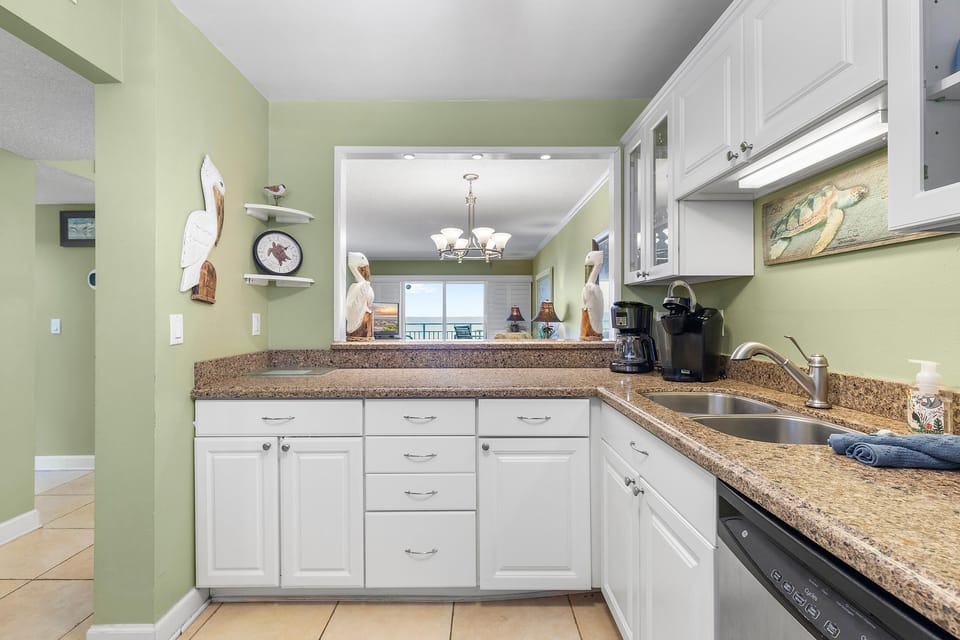 Condo, Multiple Beds (Sea Coast Gardens III 203) | Private kitchen | Oven, coffee/tea maker, toaster, blender