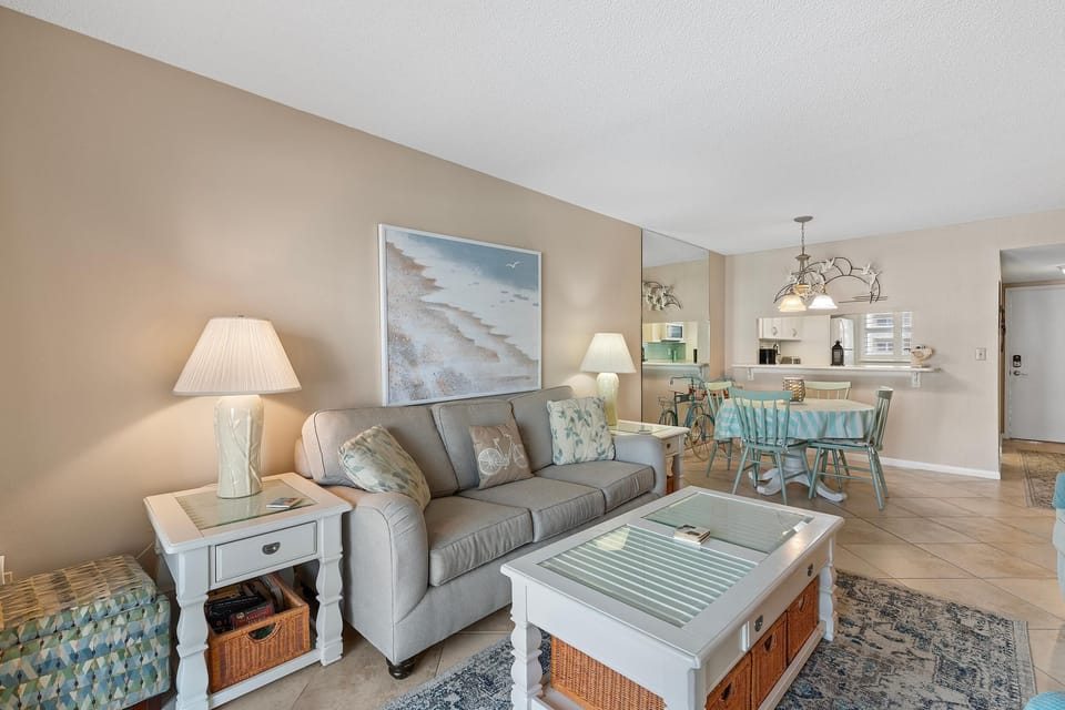 Condo, 1 King Bed with Sofa bed (Sea Coast Gardens III 208) | Living area