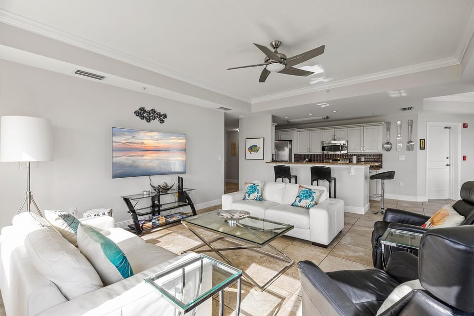 Condo, Multiple Beds (The Wave 302) | Living area
