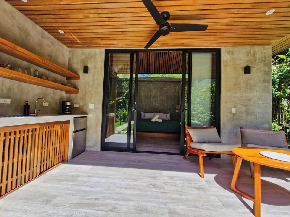 Comfort Chalet, Garden View | Terrace/patio