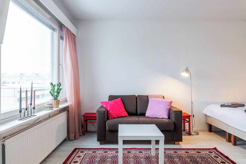 Nice Studio with Balcony in the Center Apartment in Finland