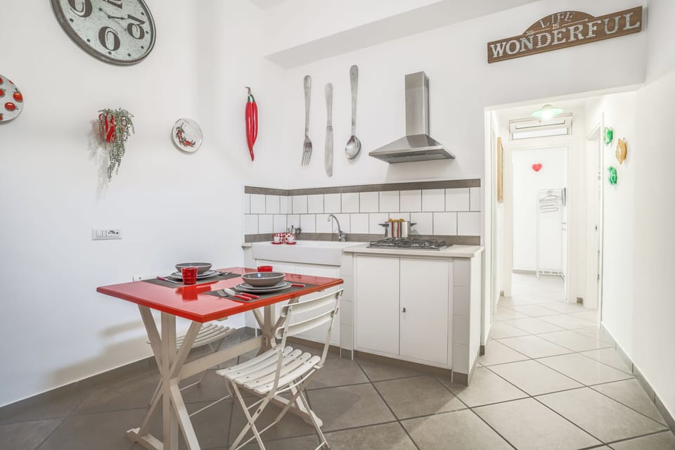 Apartment | Private kitchen | Fridge, stovetop, coffee/tea maker, toaster oven