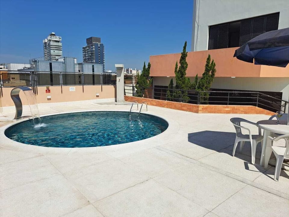 Rooftop pool