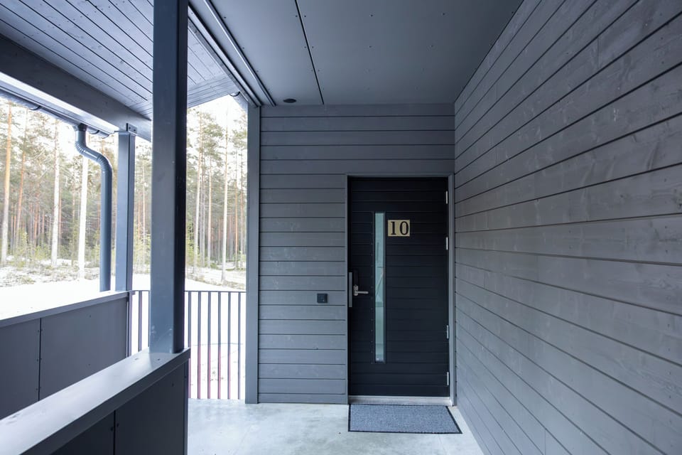 Interior entrance