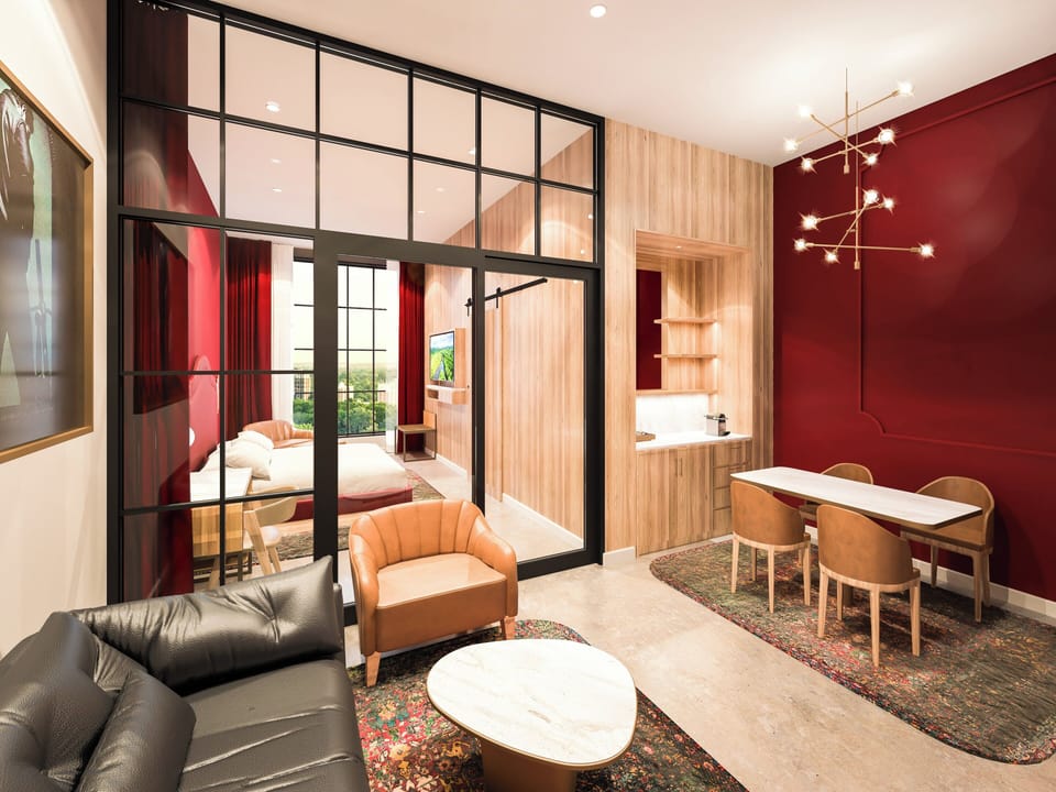 Minibar, in-room safe, desk, blackout drapes