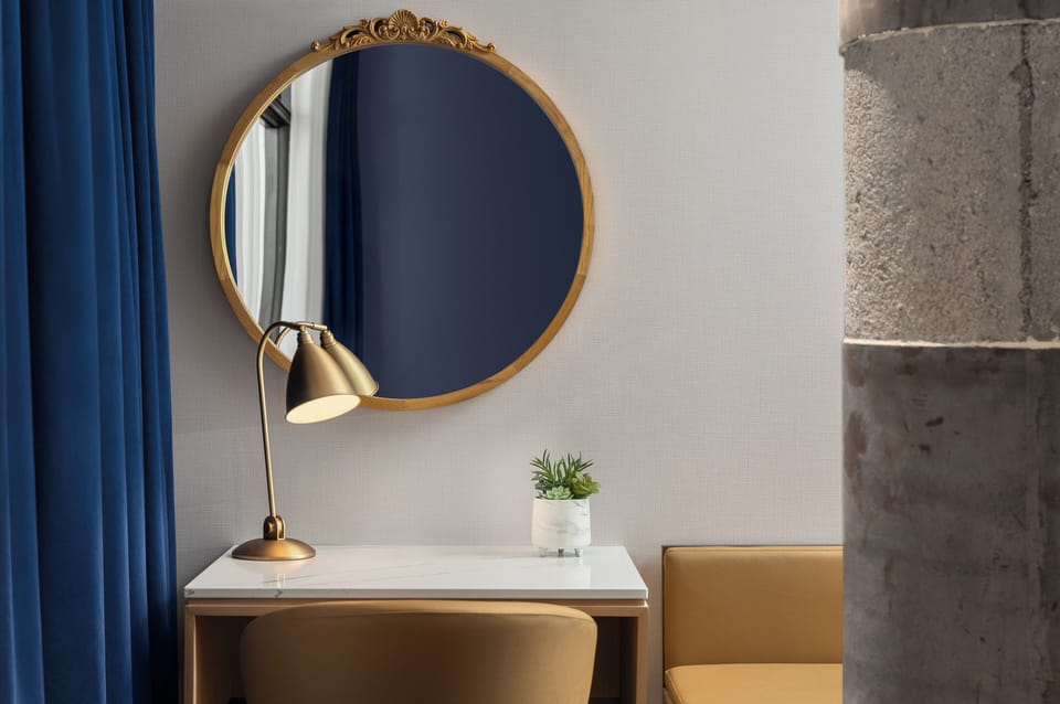 Minibar, in-room safe, desk, blackout drapes