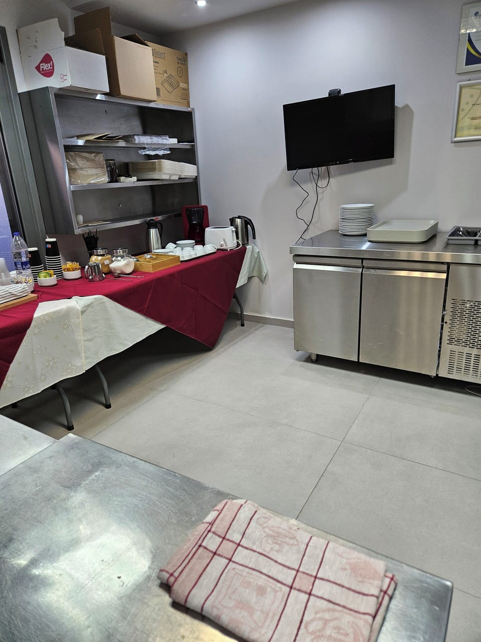 Breakfast area