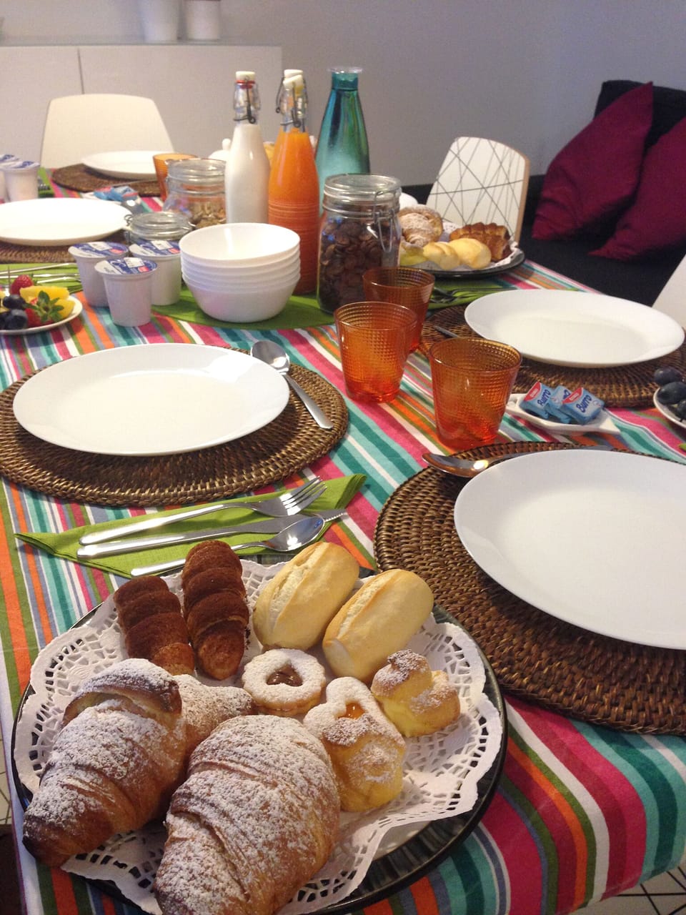Free daily continental breakfast