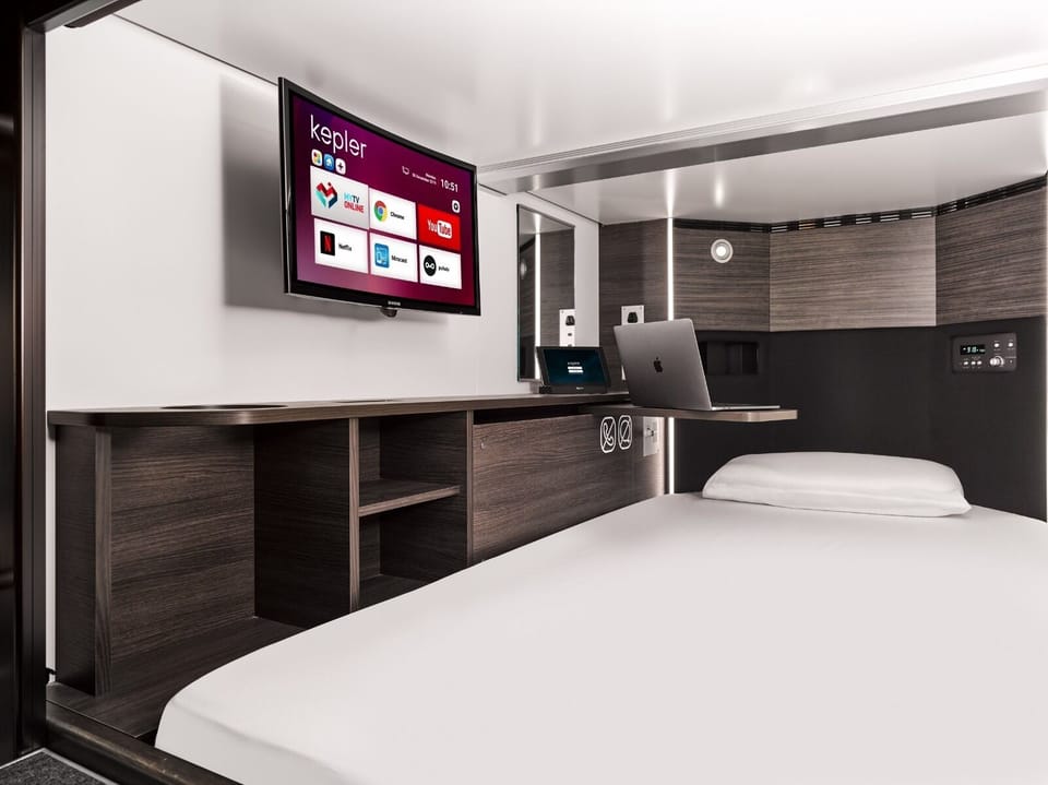 Egyptian cotton sheets, premium bedding, desk, laptop workspace