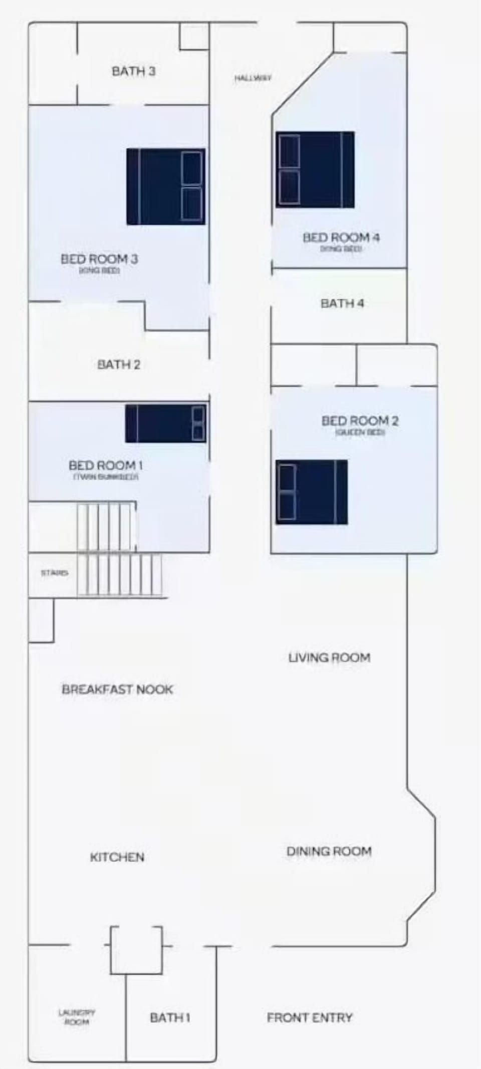 House (Multiple Bedrooms) | Interior