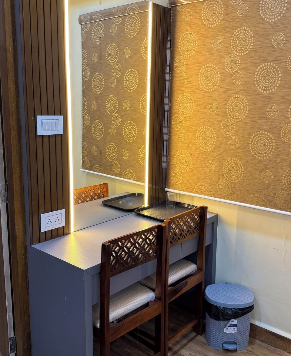 Superior Double Room, Patio, City View | Bathroom | Free toiletries, hair dryer, slippers, towels